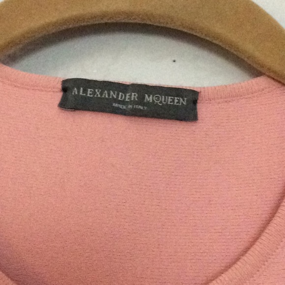 Alexander McQueen Pink and Black Dress - Picture 3 of 5